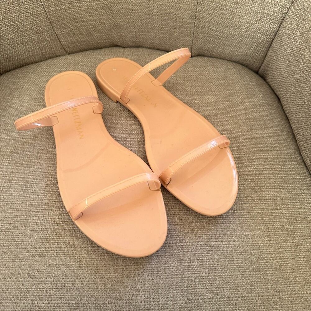 Stuart Weitzman Sawyer Jelly Slides - Picture 2 of 5